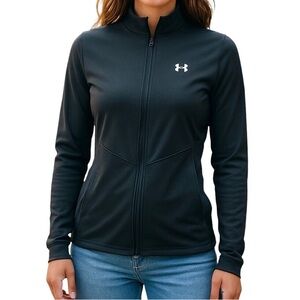 Under Armour Women's Rival Knit Jacket Gray Medium NWT